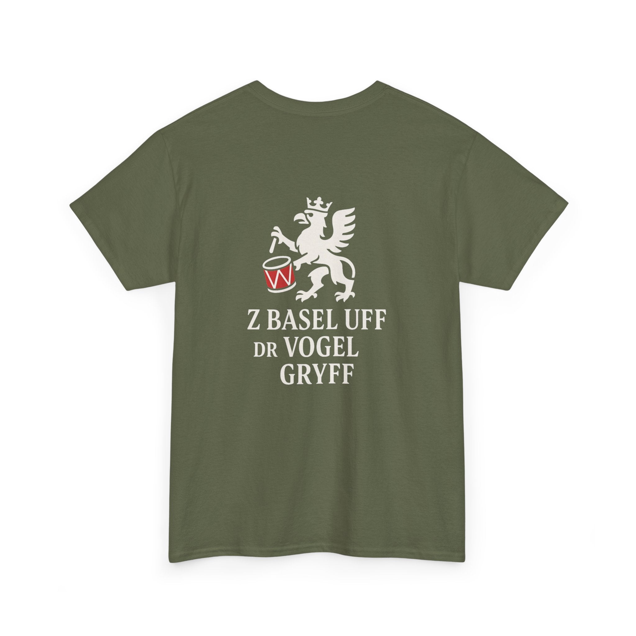 Z Basel uff dr Vogel Gryff – Schweizer Tradition Streetwear T-Shirt