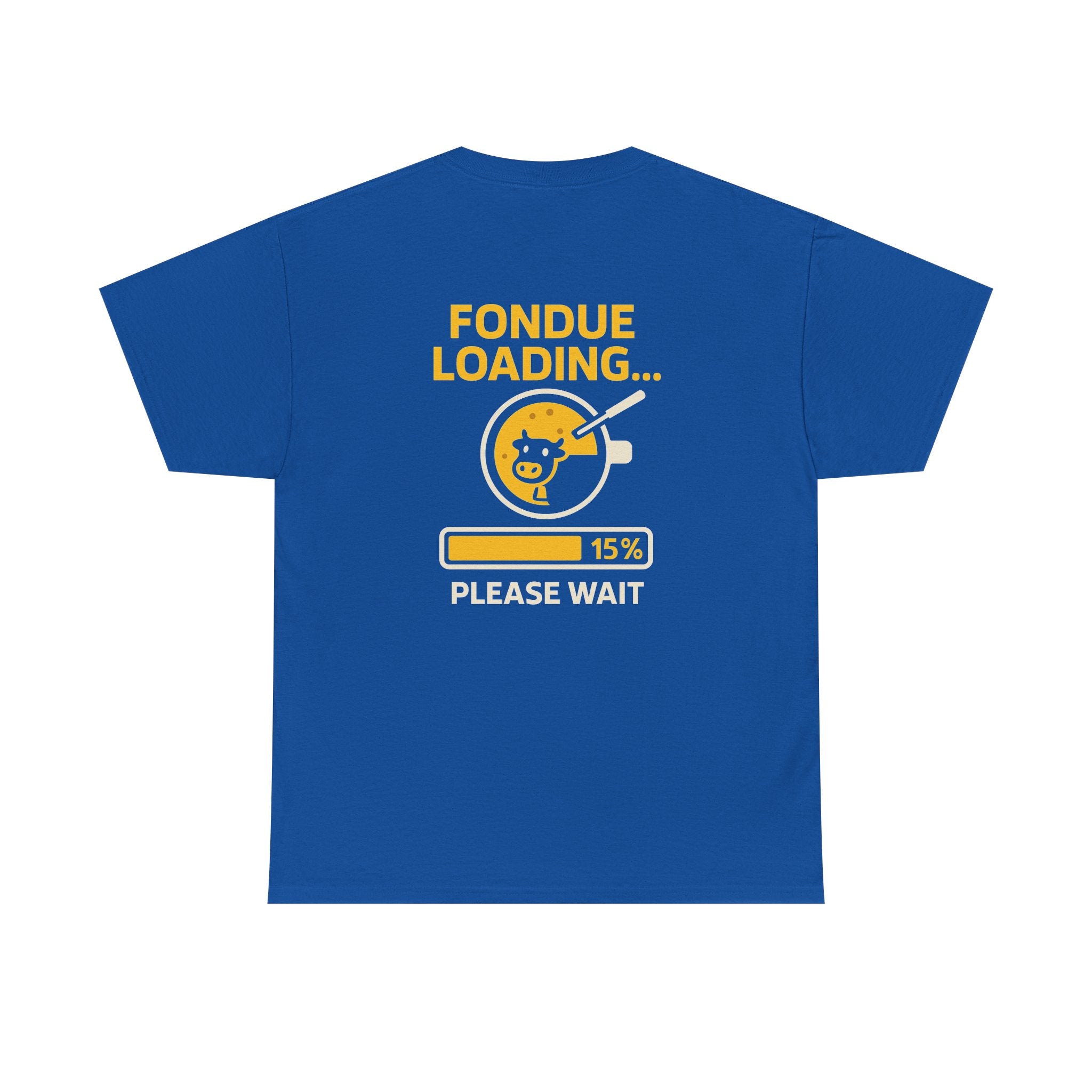 Fondue Loading – Schweizer Winter Meme T-Shirt