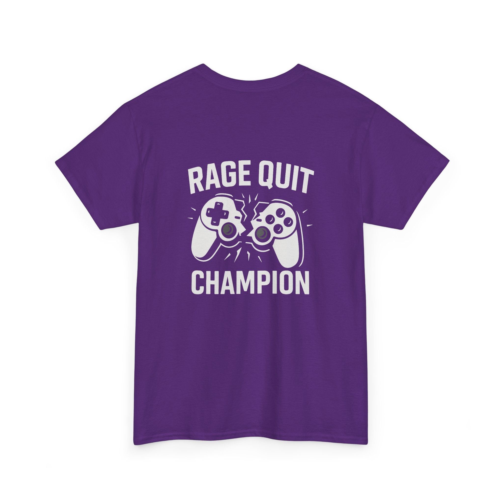 Rage Quit Champion – Lustiges Gamer Meme T-Shirt