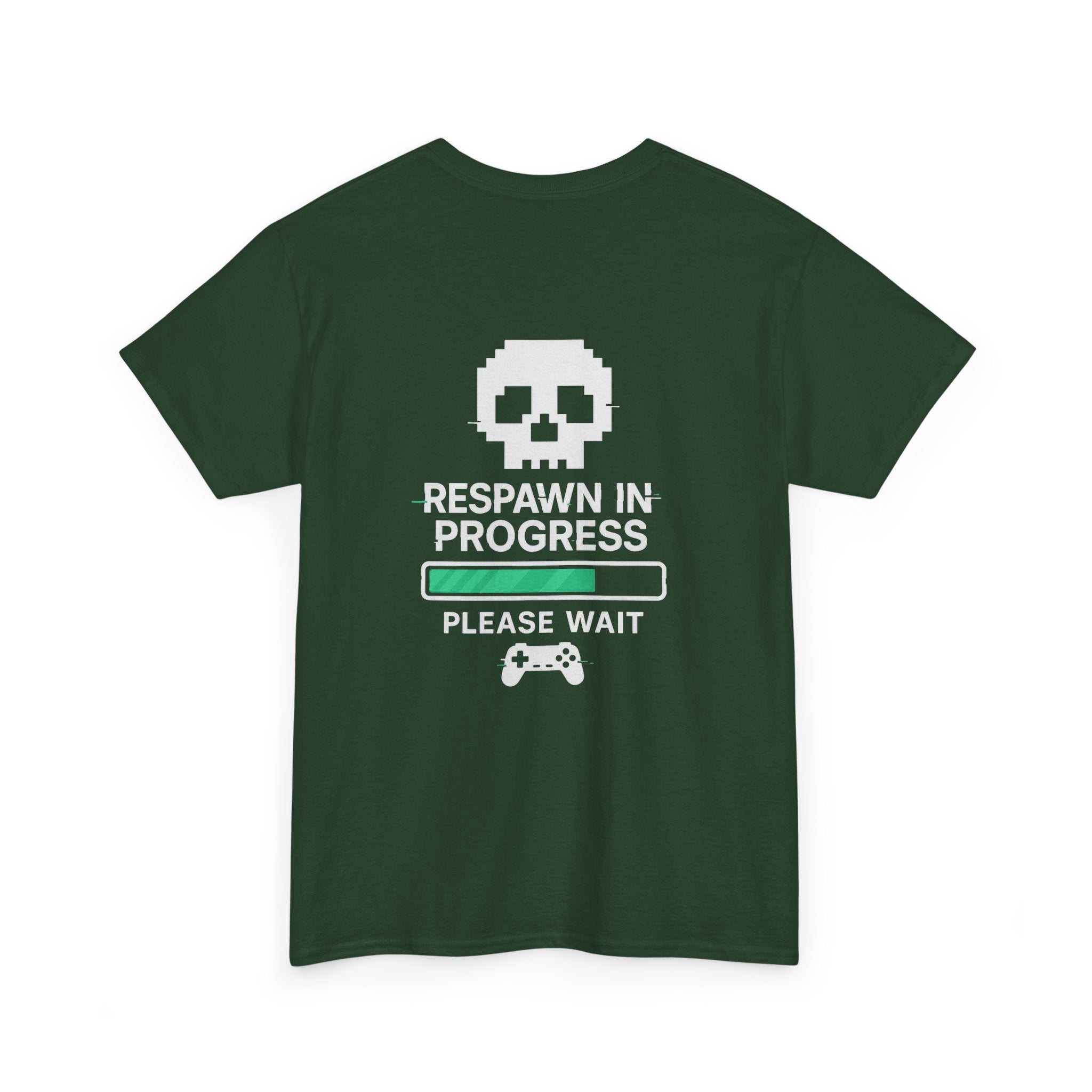 Respawn in Progress – Please Wait – Gamer Meme T-Shirt