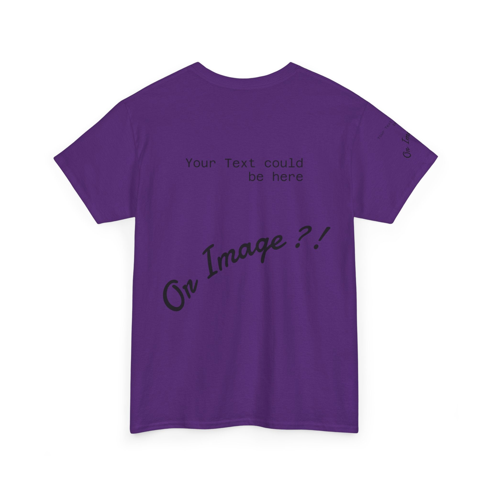Individuell Bedruckbares Unisex Basic T-Shirt