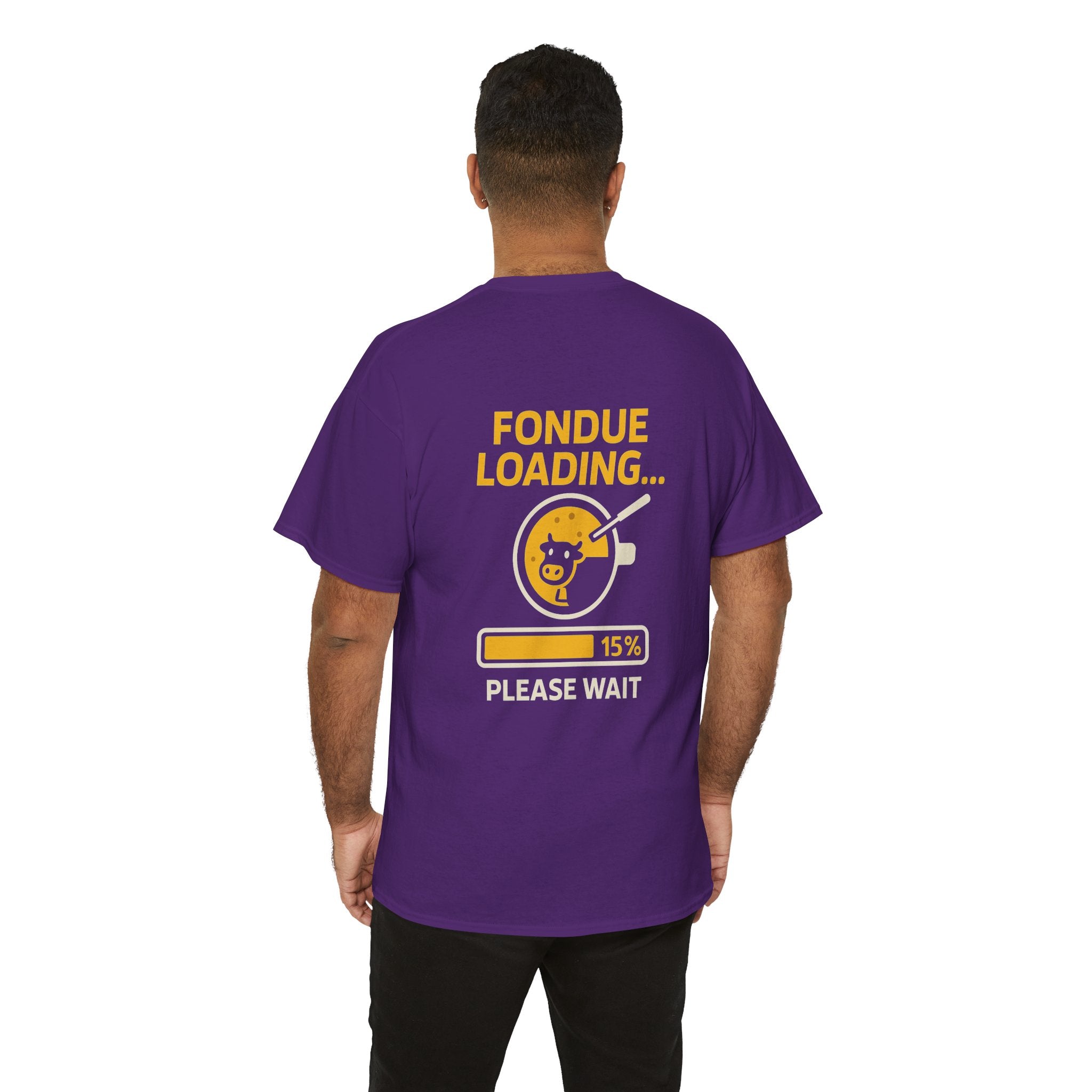 Fondue Loading – Schweizer Winter Meme T-Shirt