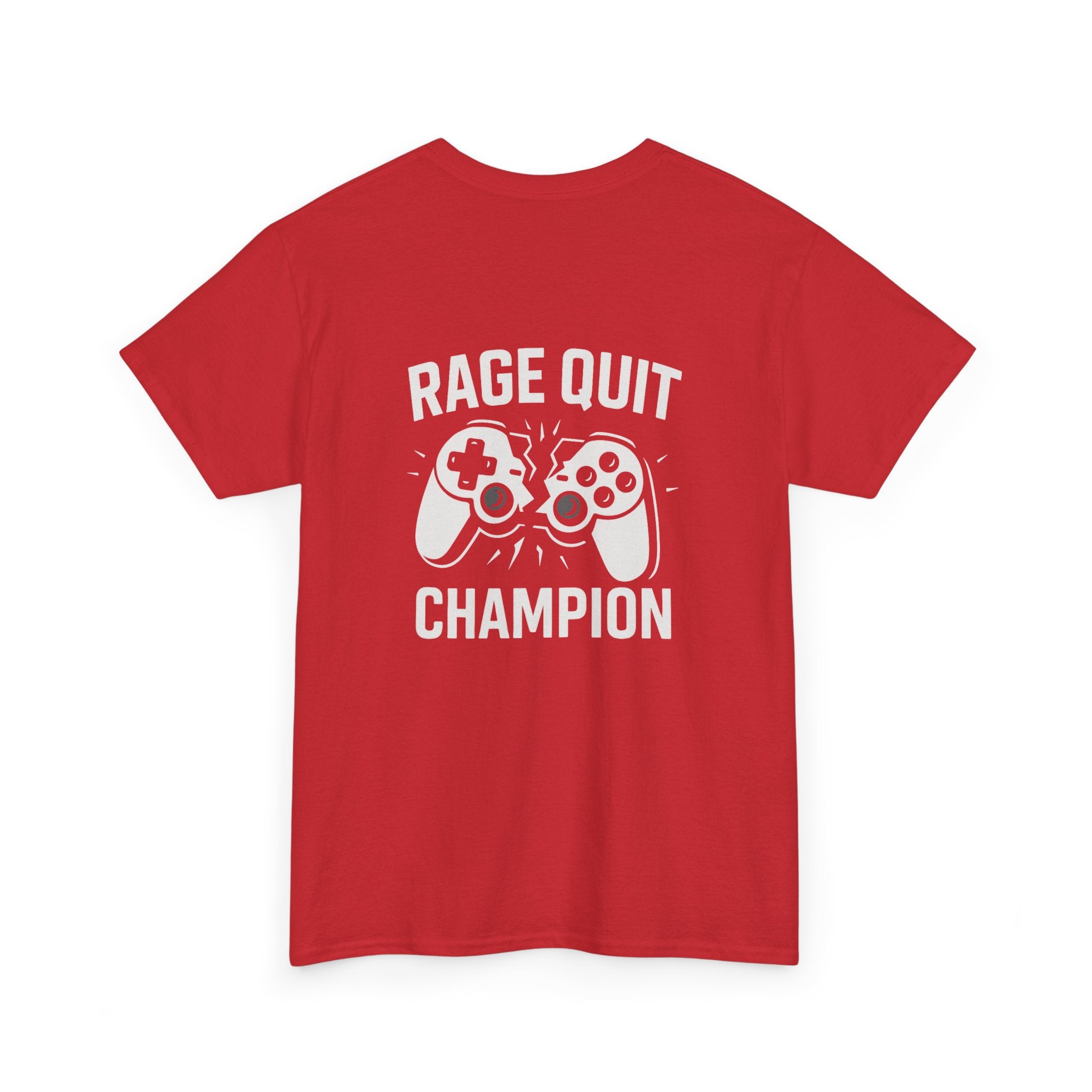 Rage Quit Champion – Lustiges Gamer Meme T-Shirt