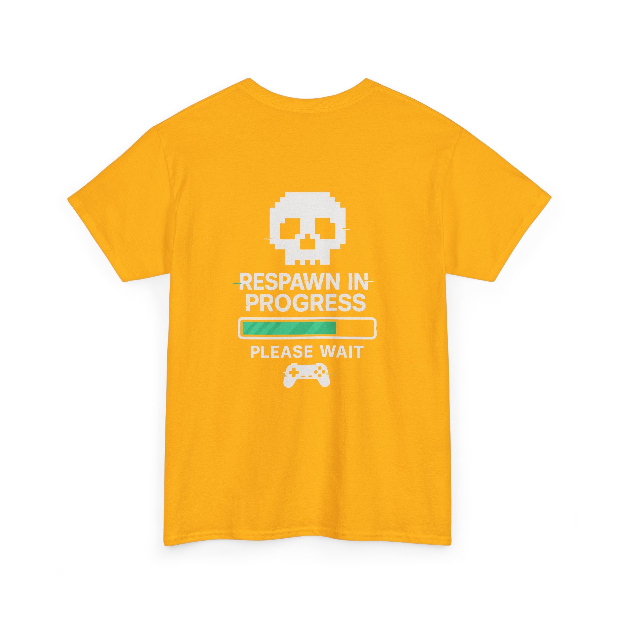 Respawn in Progress – Please Wait – Gamer Meme T-Shirt