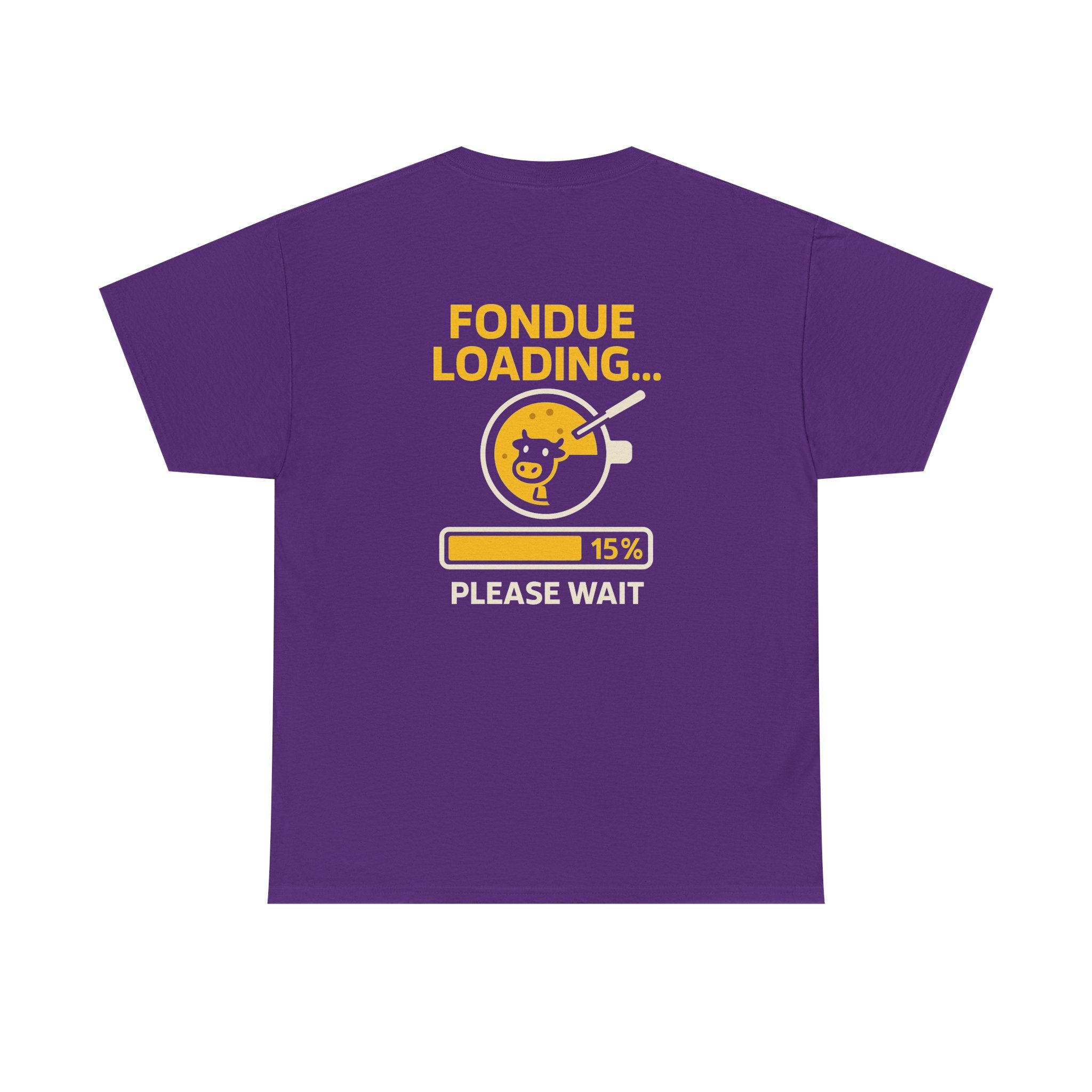 Fondue Loading – Schweizer Winter Meme T-Shirt