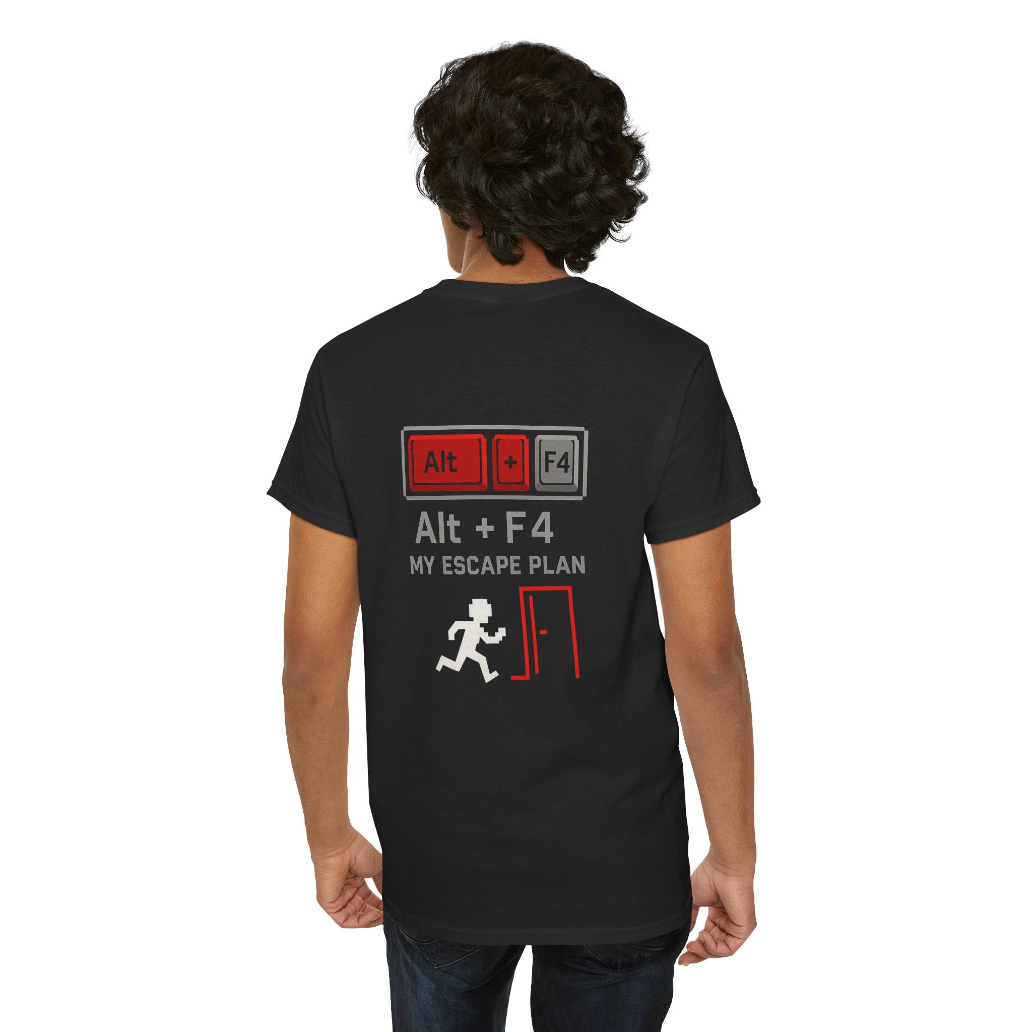 Alt + F4 – My Escape Plan – Nerd & Gamer T-Shirt