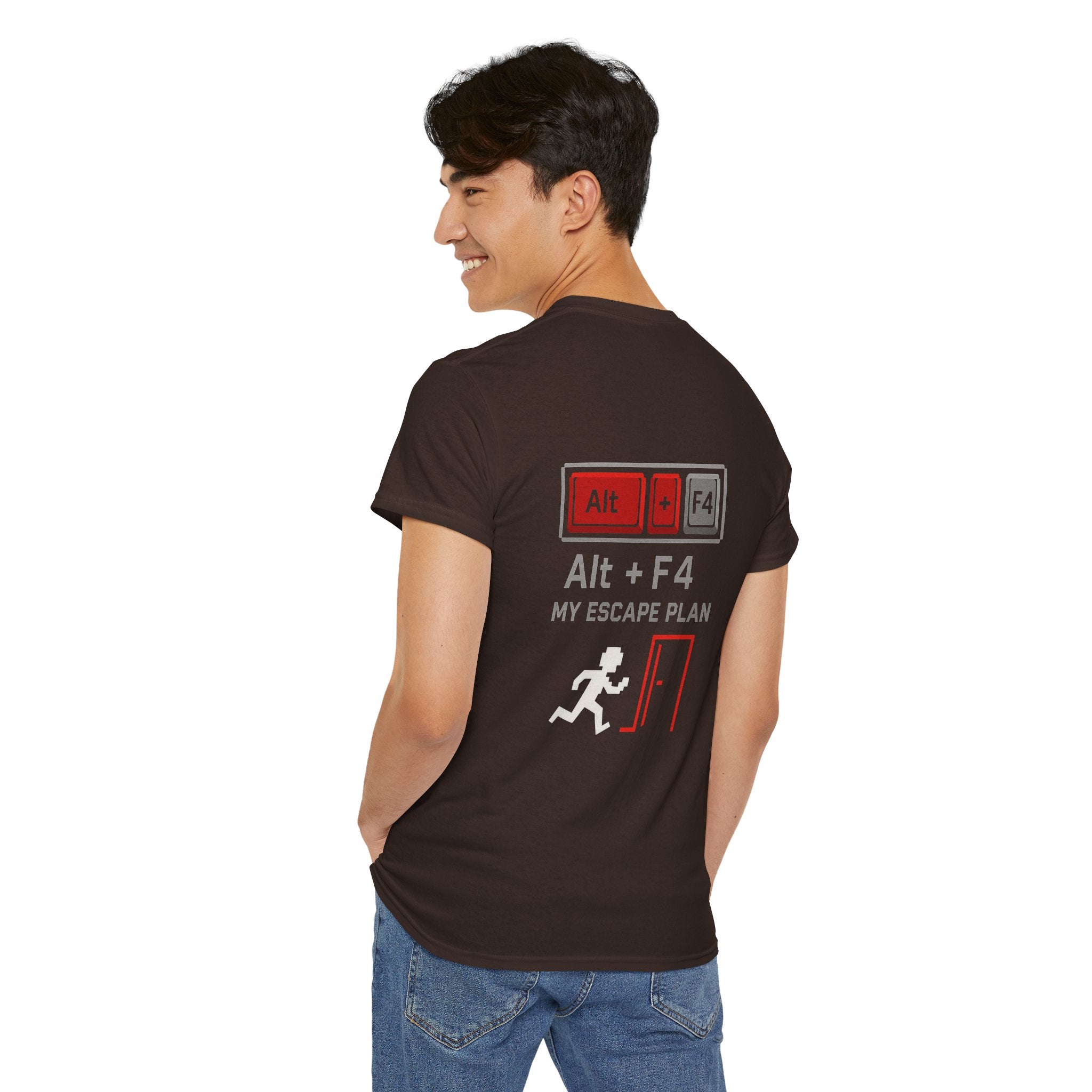 Alt + F4 – My Escape Plan – Nerd & Gamer T-Shirt